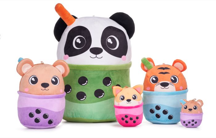 (Mis 7) BUBBLE TEA Peluche 51cm 4ass…x8